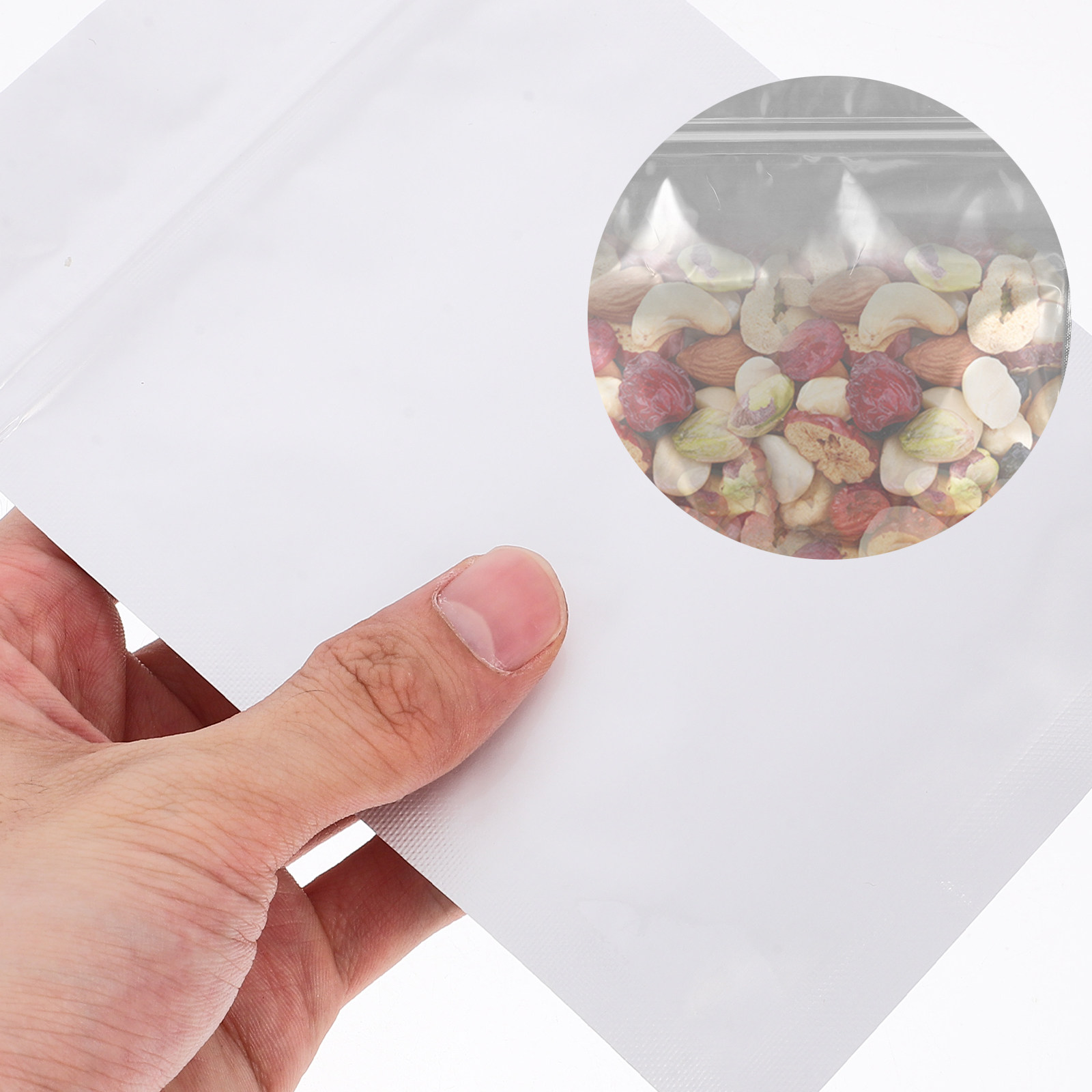 Food Snacks In Usa - 50Pcs Kantong Kedap Udara yang Dapat