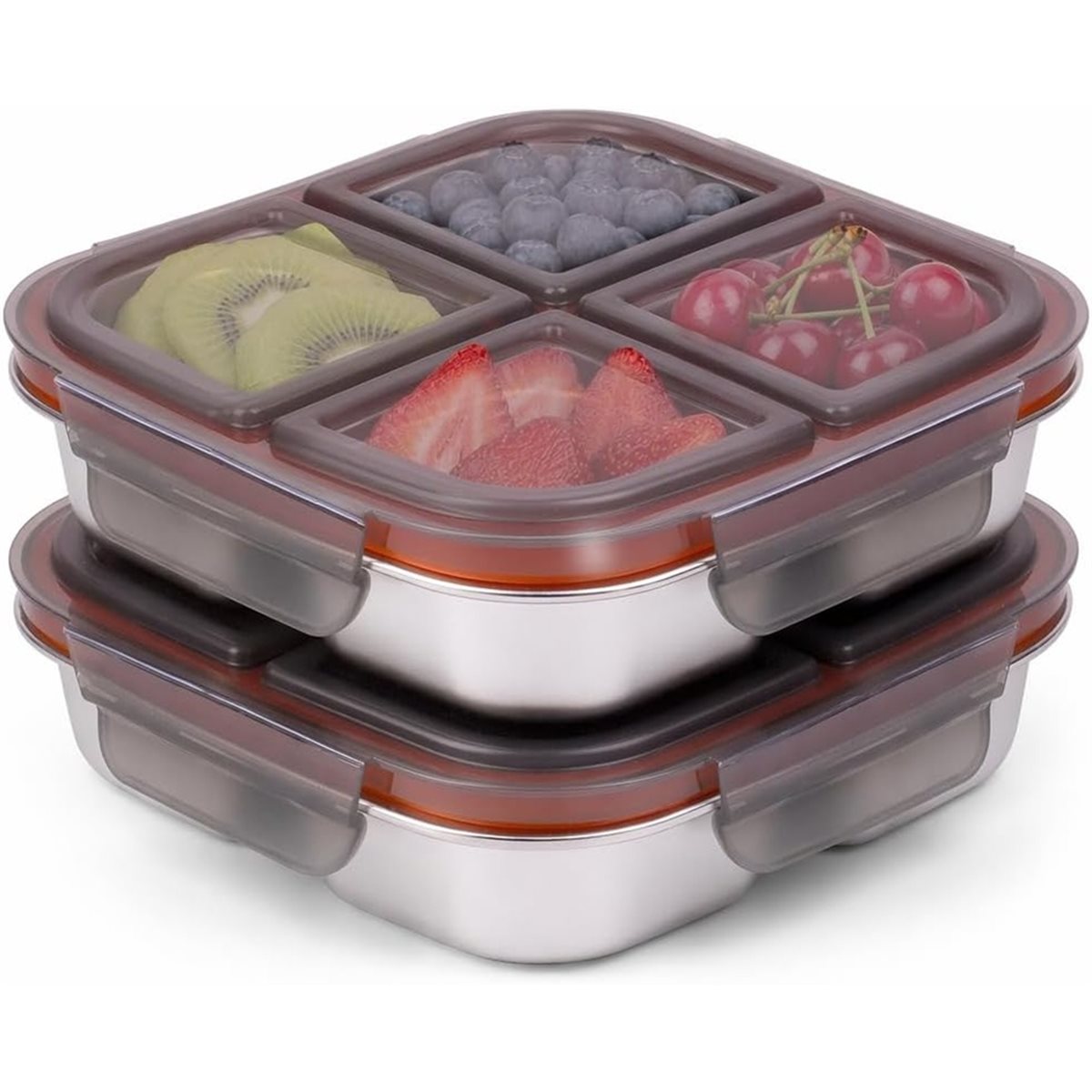 Food Snacks To Buy - 【TODAY-BUY】~@ 2 Paket Wadah Camilan Stainless