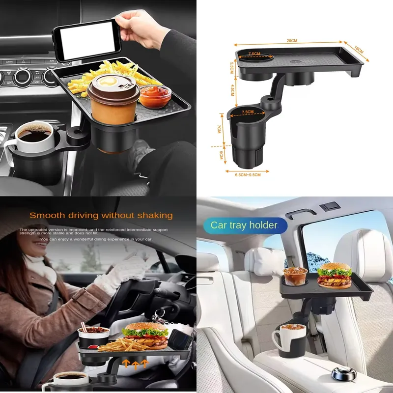 Food Snacks In Usa - Pembatas Cangkir Mobil Multifungsi dengan Meja