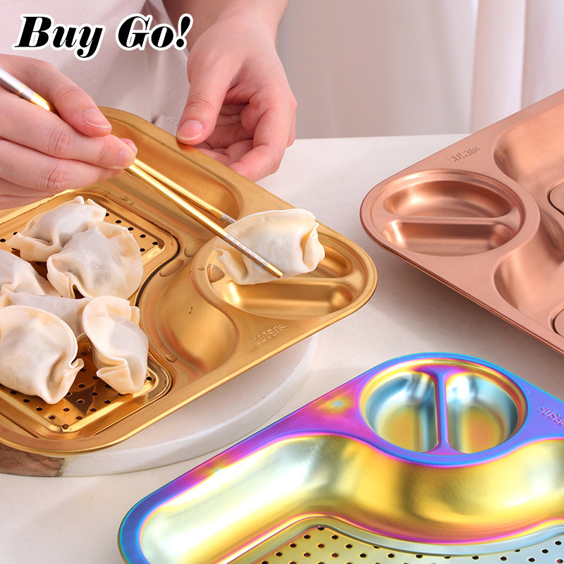 Food Snacks To Buy - Piring pangsit kreatif dapur Stainless Steel,