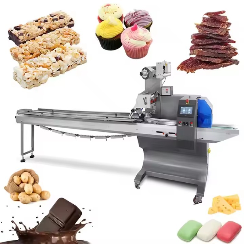 Food Snacks In Usa - Mesin Pengemas Otomatis Tipe Bantal untuk