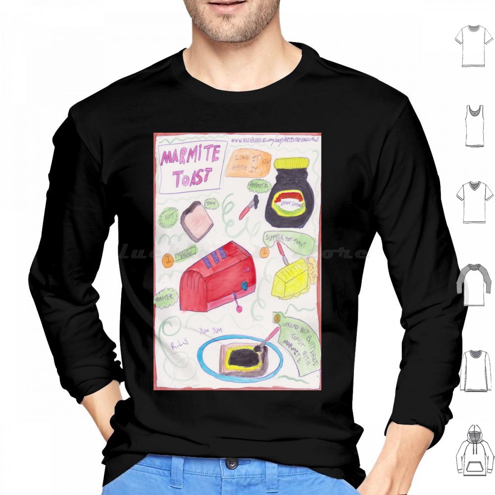 Food Snacks Ideas - Cinta atau Benci? Hoodie Katun Lengan