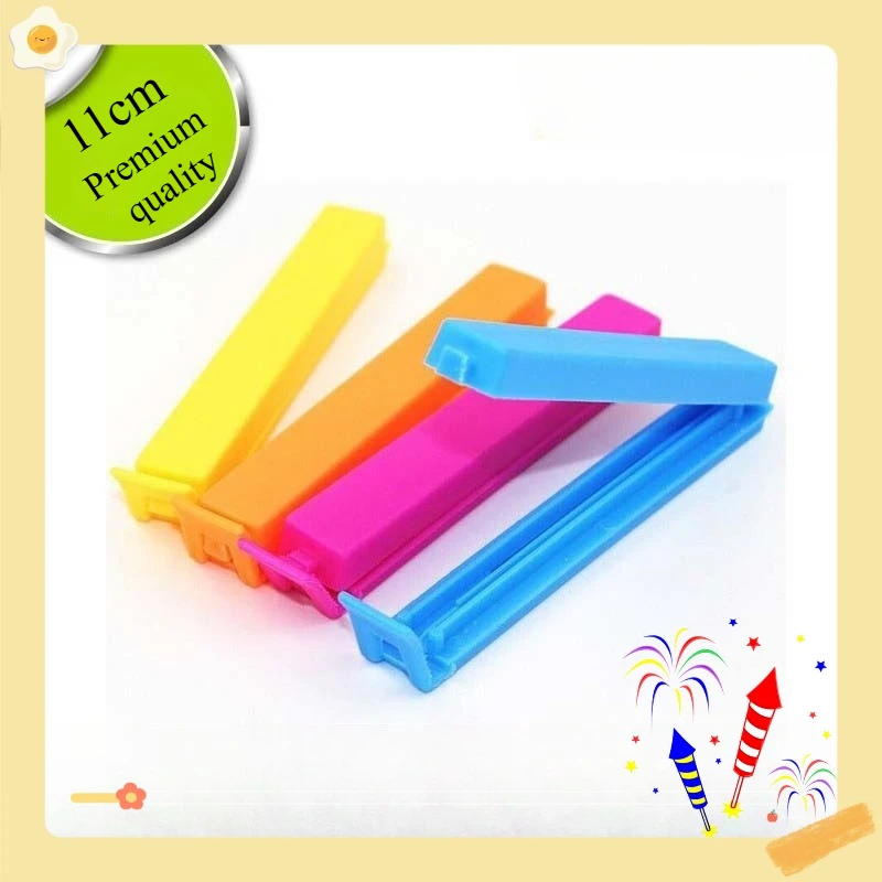 Food Snacks Ideas - Klip Penyegel Plastik 11Cm Multi Pak