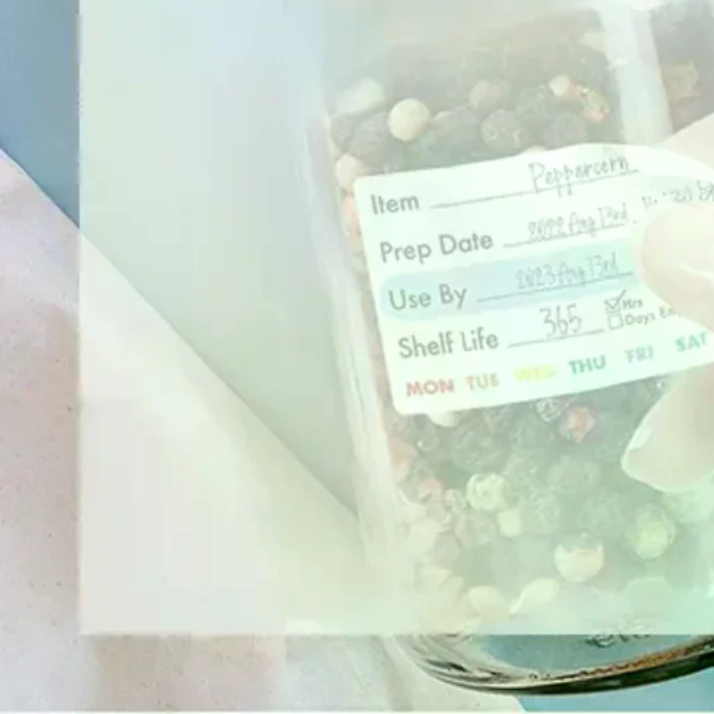 Food Snacks Label - Stiker Label Makanan Dapur, Stiker Alat