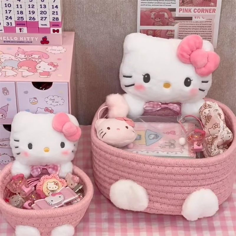 Food Grocery Snacks - Keranjang Penyimpanan Berbentuk Kucing Lucu Organizer