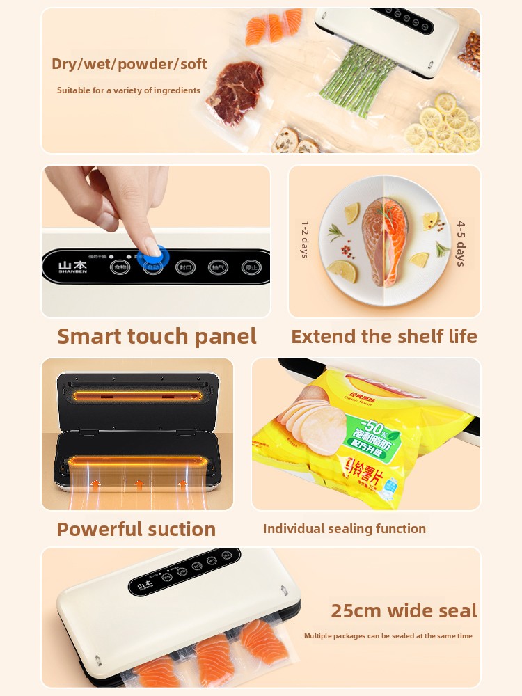 Mesin Penyegel Vakum Mini Otom - Food Snacks In Usa ulasan dan harga