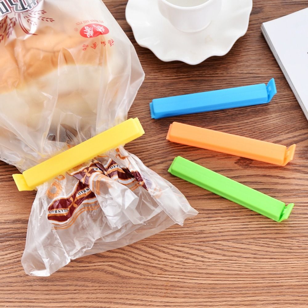 Klip Penyimpanan Kantong Makan - Food Snacks Label ulasan dan harga