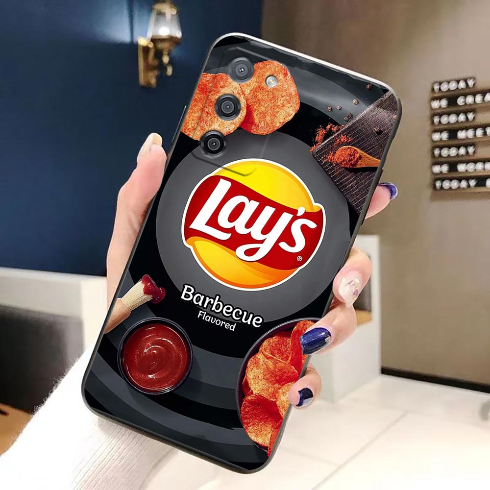 Casing Ponsel untuk OPPO A5X A - Food Snacks Logos ulasan dan harga