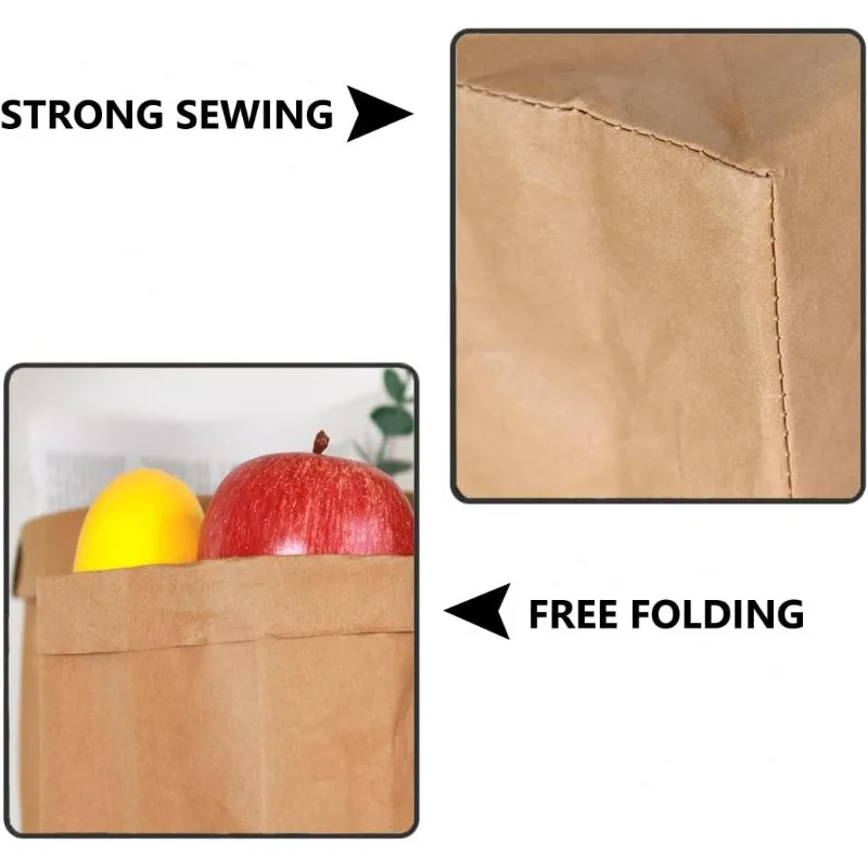 Kantong Kertas Kraft yang Dapa - Food Grocery Snacks ulasan dan harga