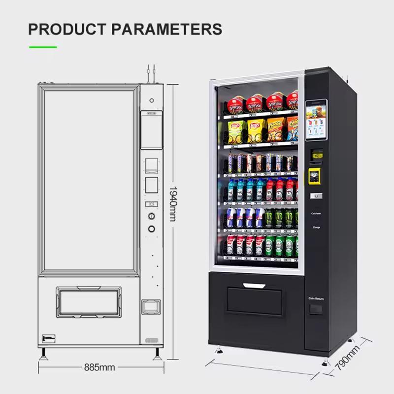 Mesin Vending Kombinasi Klasik - Food Snacks In Usa ulasan dan harga