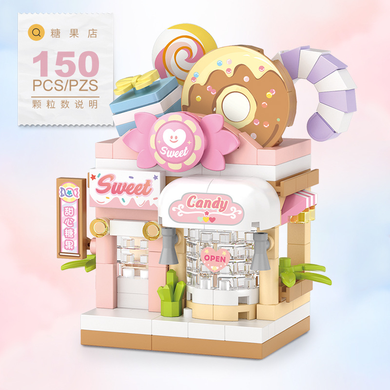 Set Blok Bangunan Mainan 128 K - Food Snacks Ideas ulasan dan harga