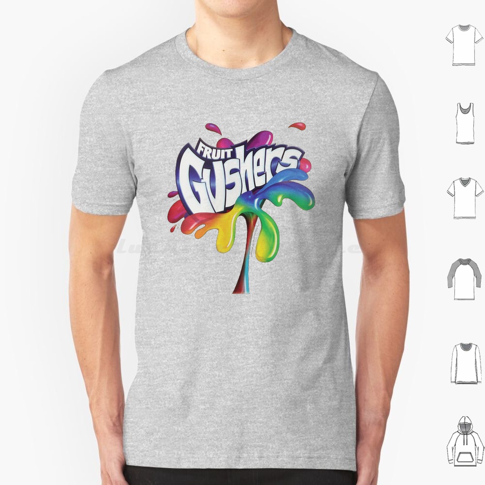 Kaus Logo Fruit Gushers 90S Ka - Food Snacks Logos ulasan dan harga
