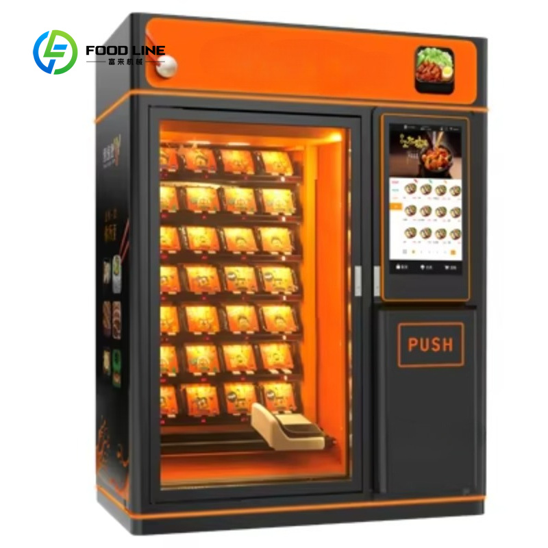 Mesin Penjual Makanan Panas Ku - Food Snacks In Usa ulasan dan harga