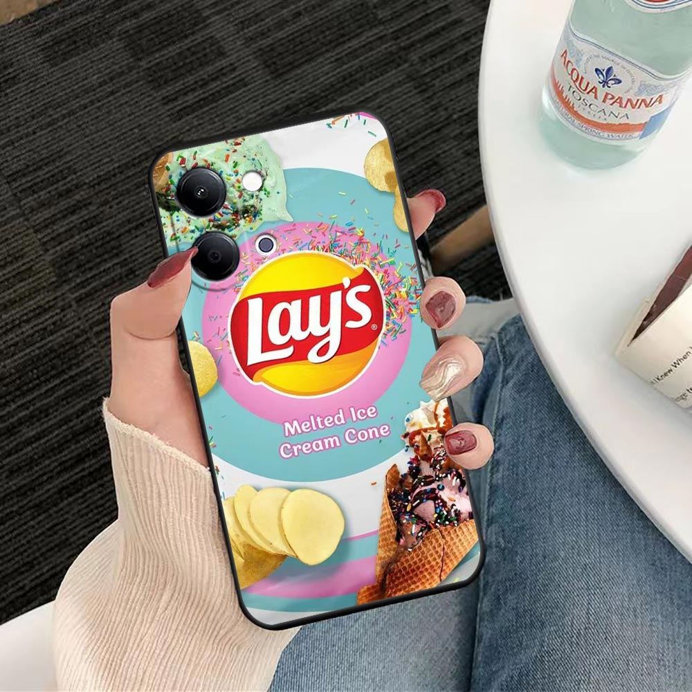 Casing Ponsel untuk VIVO Y400  - Food Snacks Logos ulasan dan harga