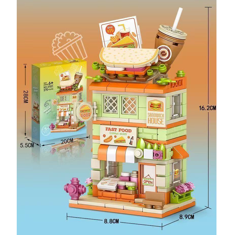 Model Batu Bata Bar Makanan Ri - Food City Snacks ulasan dan harga